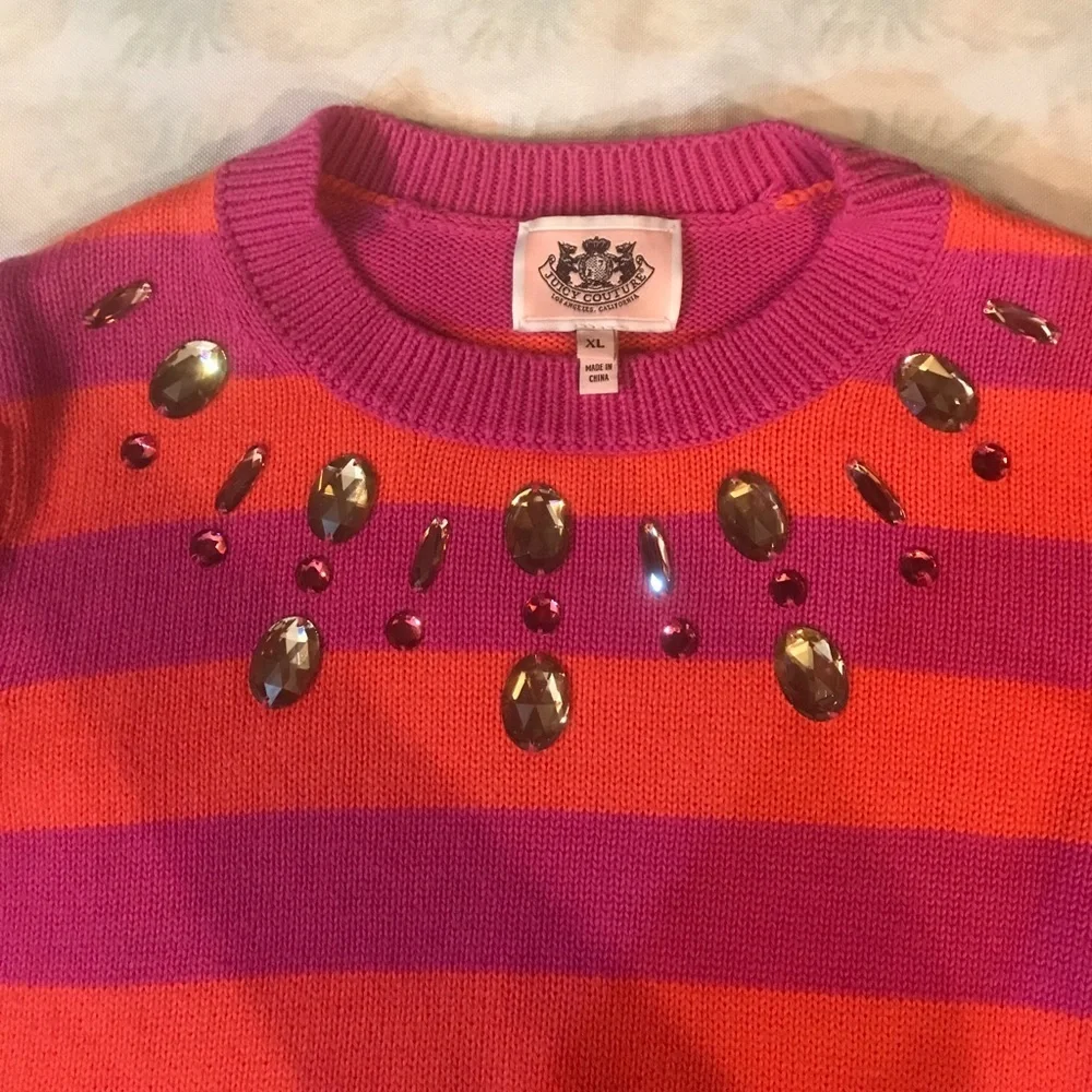Juicy couture sweater Sz XL